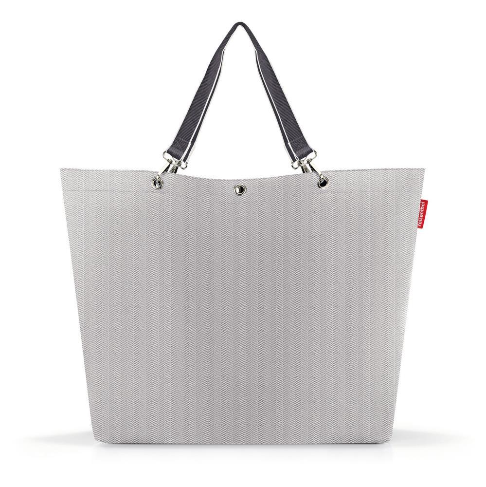 Reisenthel Shopper XL Herringbone Grey Umhängetasche