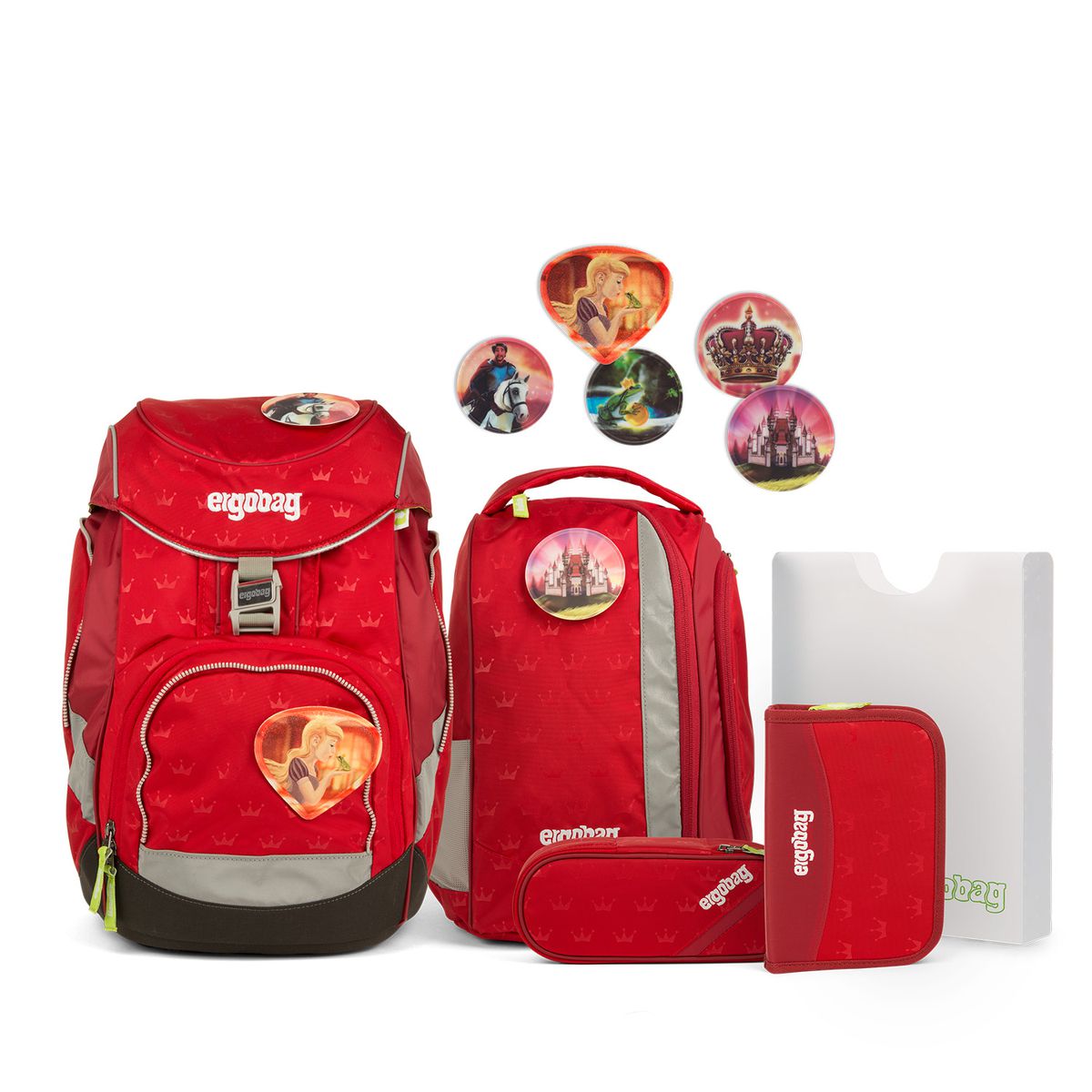Ergobag Pack Küss den Bär Schulrucksack Set 6tlg.