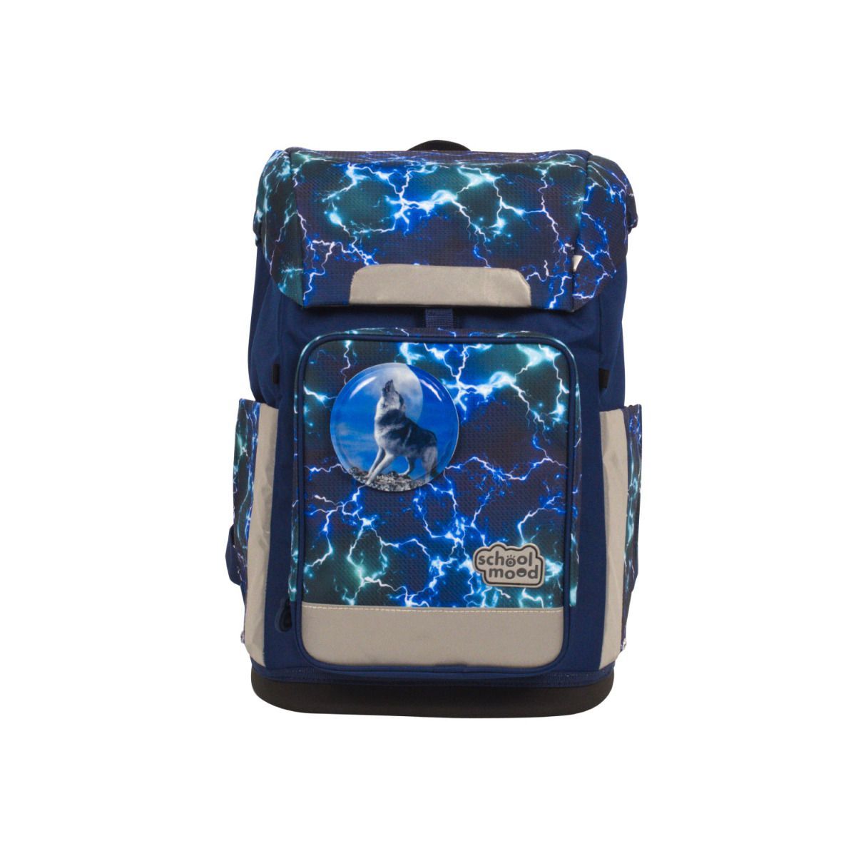 School Mood Rebel Air Felix Wolf Schulrucksack Set 8tlg.