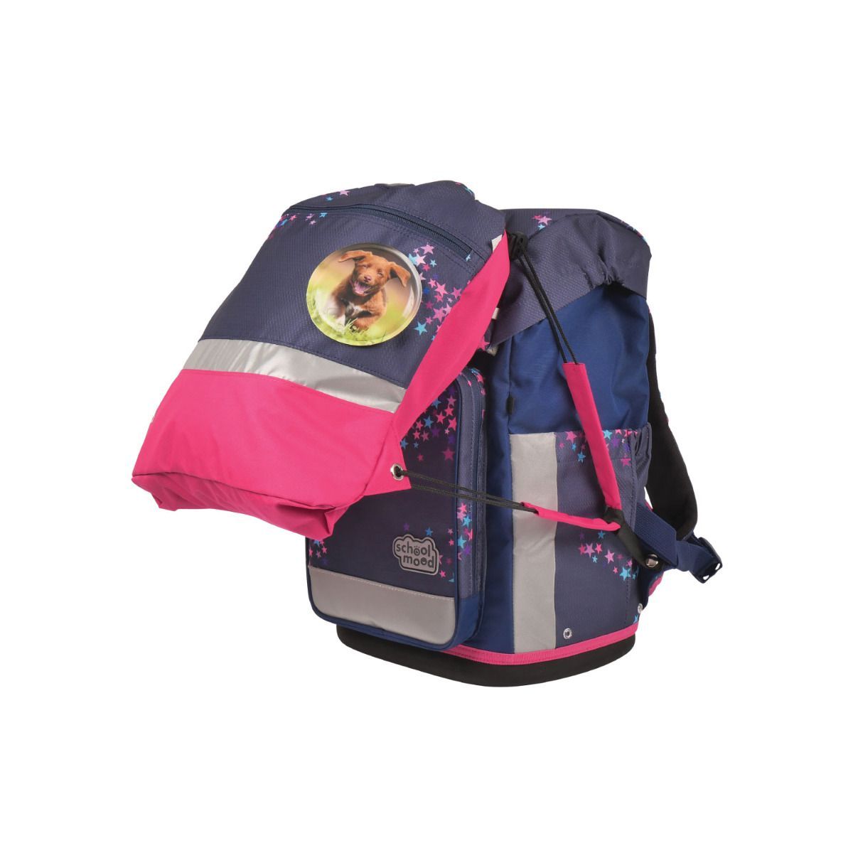 School Mood Rebel Air Leni Hund Schulrucksack Set 8tlg.