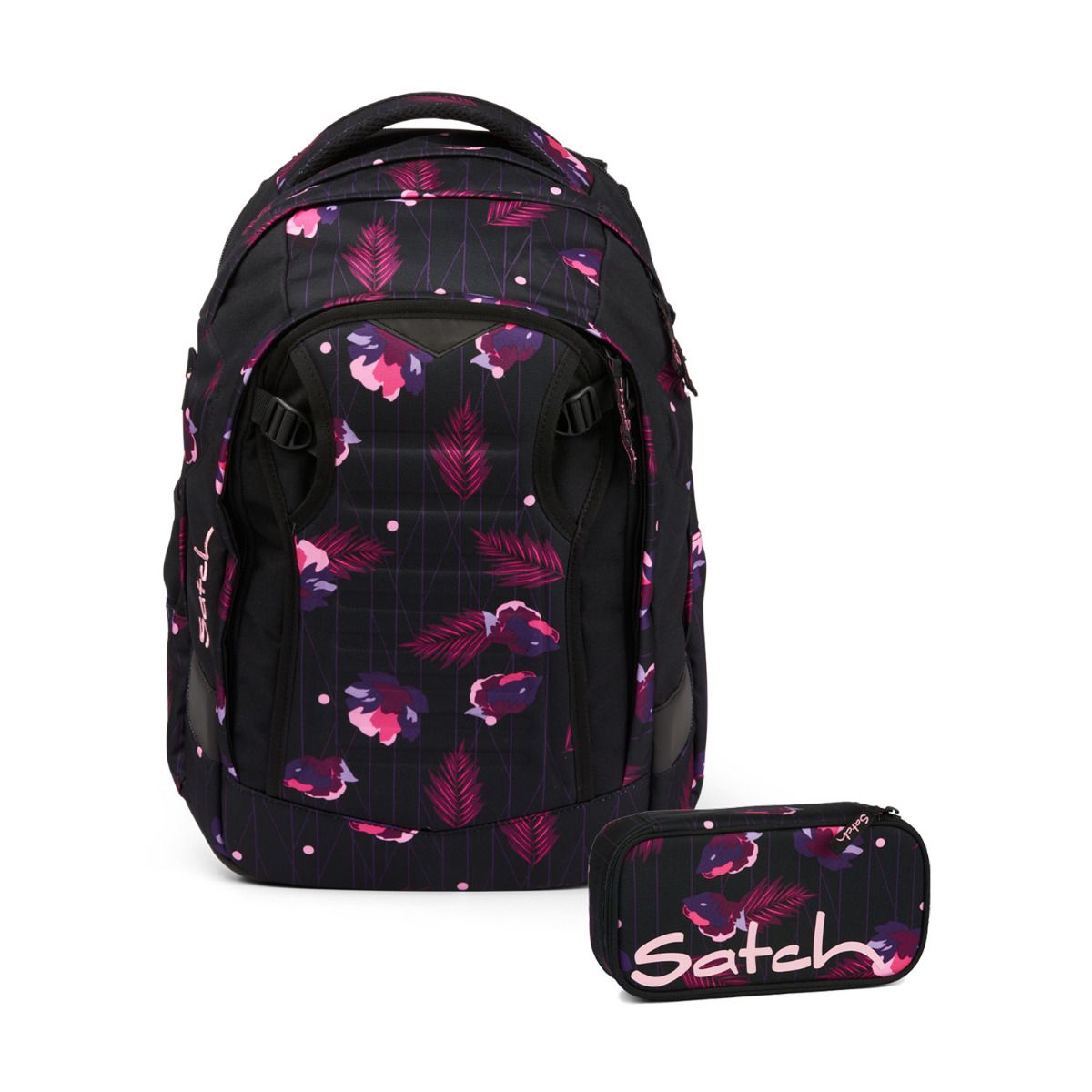 Satch Match Mystic Nights Schulrucksack Set 2tlg.