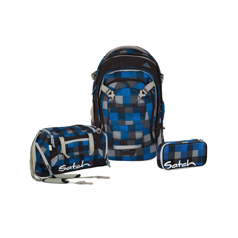 Satch Match Airtwist Schulrucksack Set 3tlg.