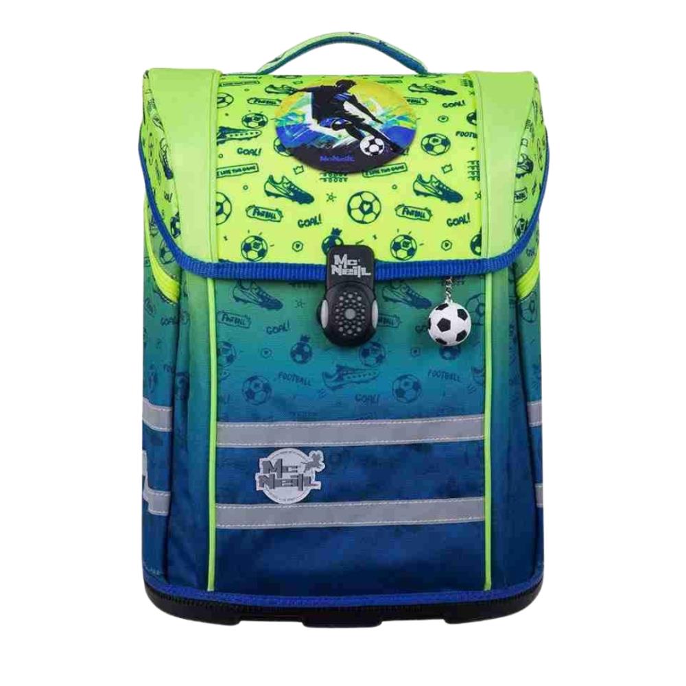 McNeill Ergo Perfecto Football 2T Schulranzen Set 5tlg.
