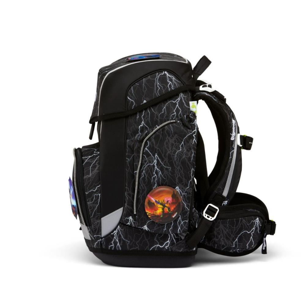 Ergobag Cubo Super ReflektBär Reflex Glow Edition Schulranzen Set 5tlg.