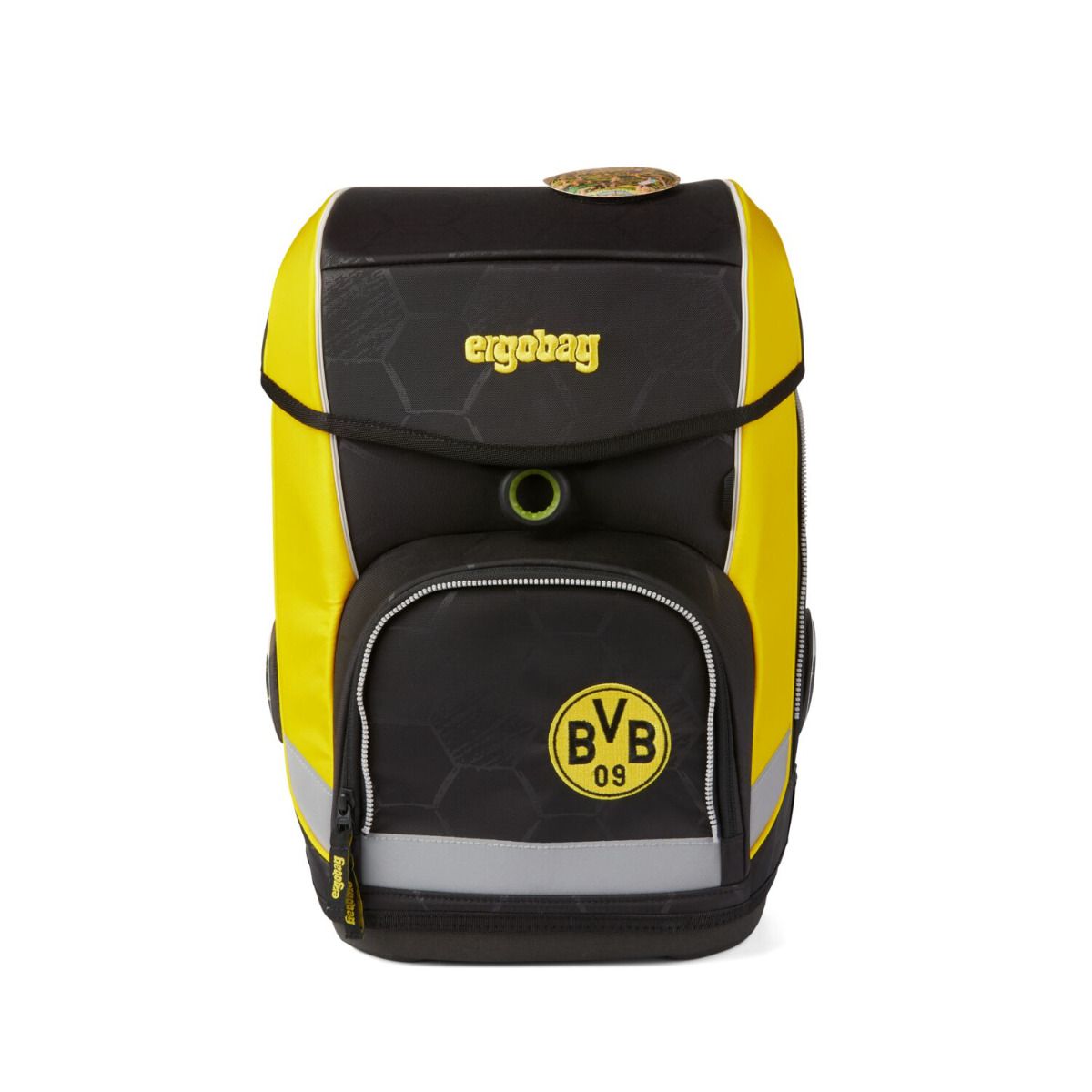 Ergobag Cubo Borussia Dortmund Limited Edition Schulranzen Set 5tlg. inkl. Gratis Klettie