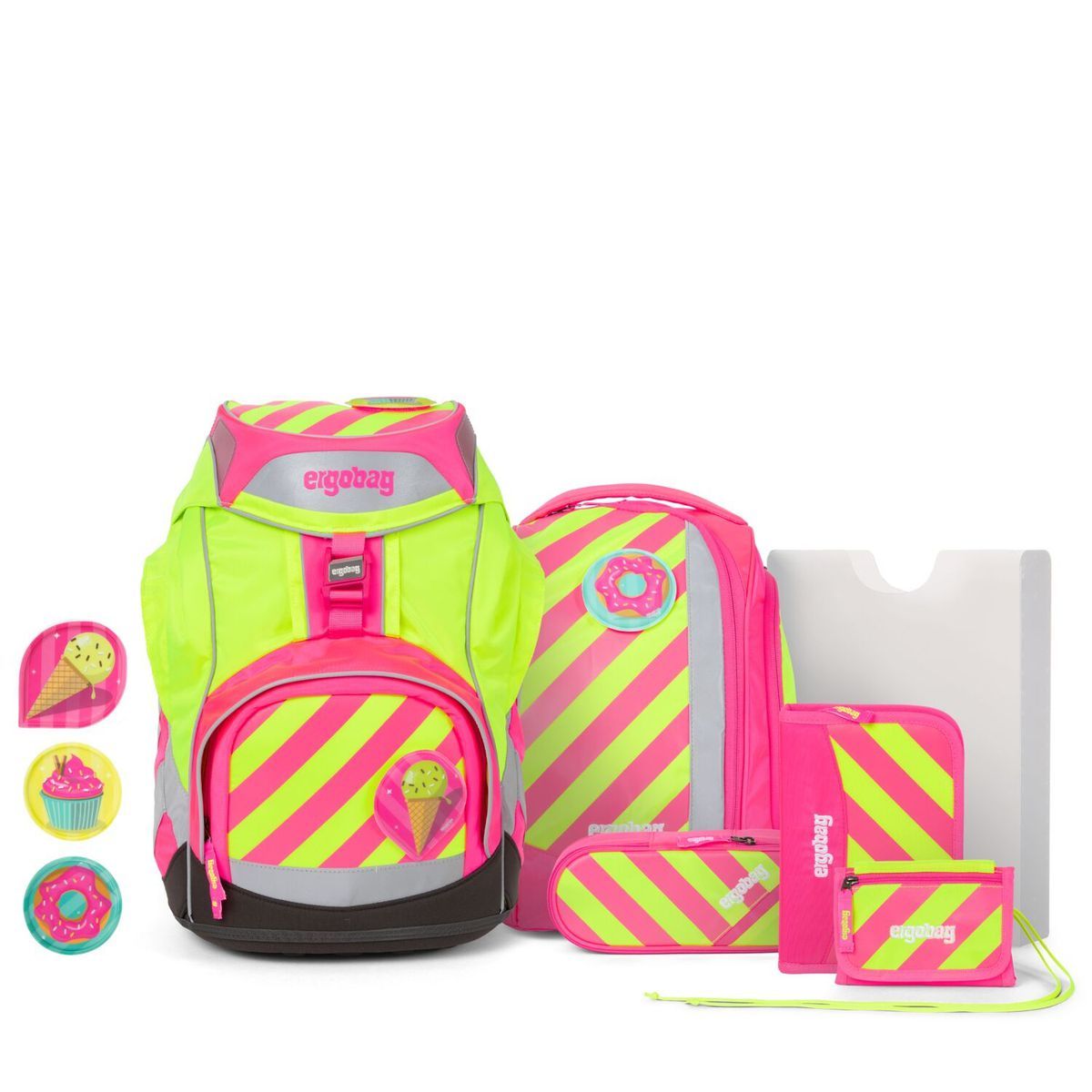 Ergobag Pack StrahleBär Neo Edition Schulrucksack Set 7tlg.