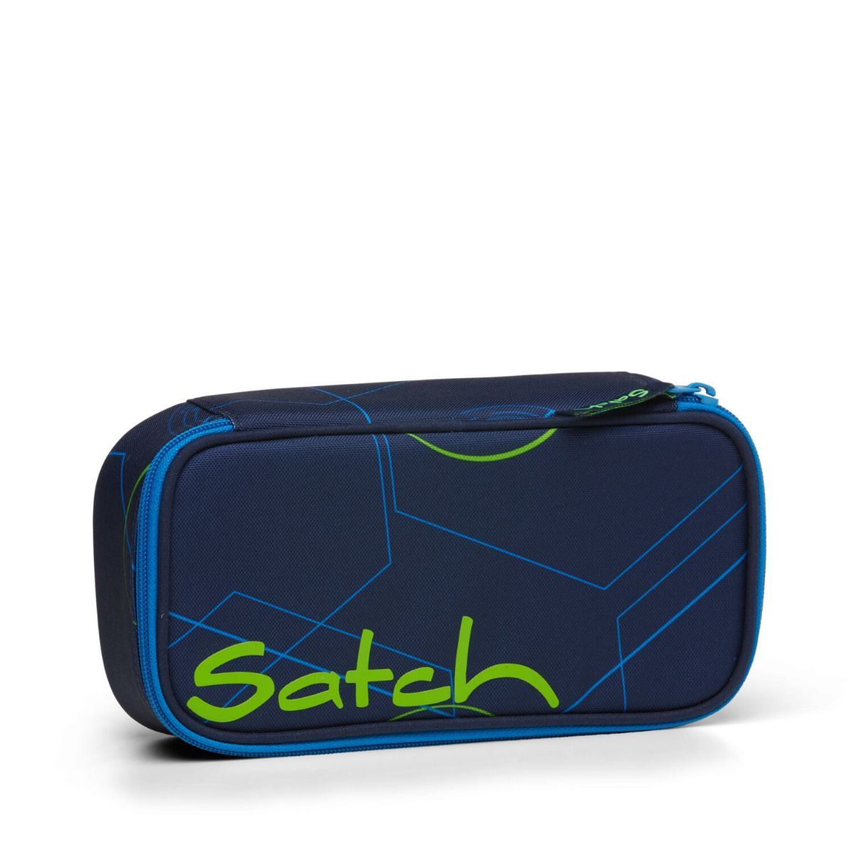 Satch Pack Blue Tech Schulrucksack Set 3tlg.