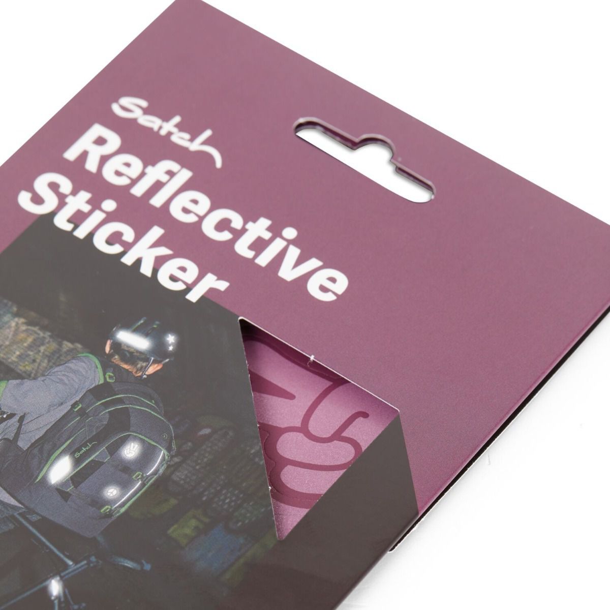 Satch Reflective Sticker Purple