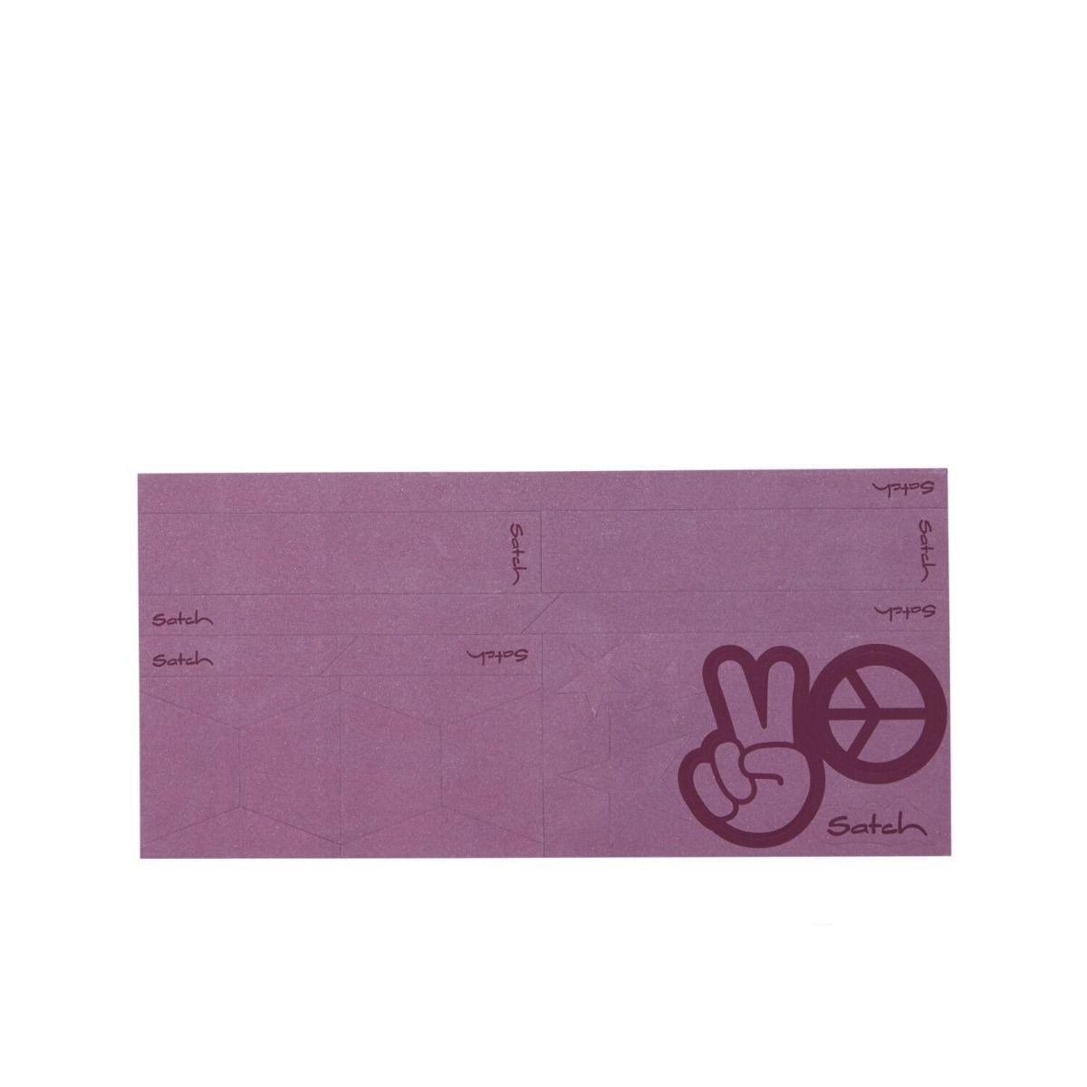 Satch Reflective Sticker Purple