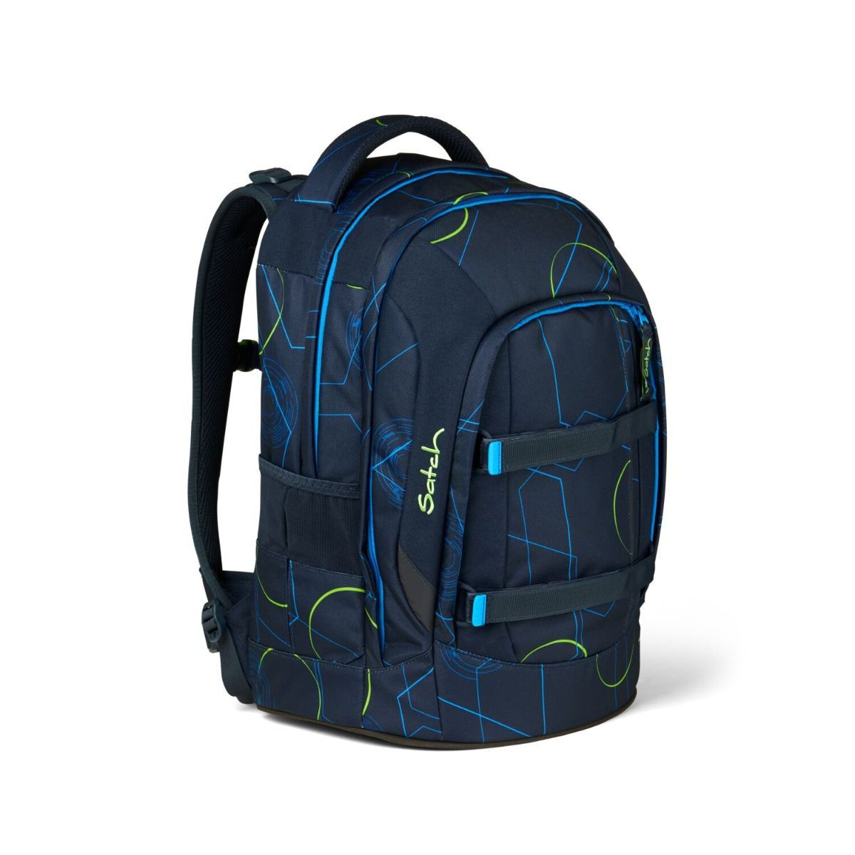 Satch Pack Blue Tech Schulrucksack