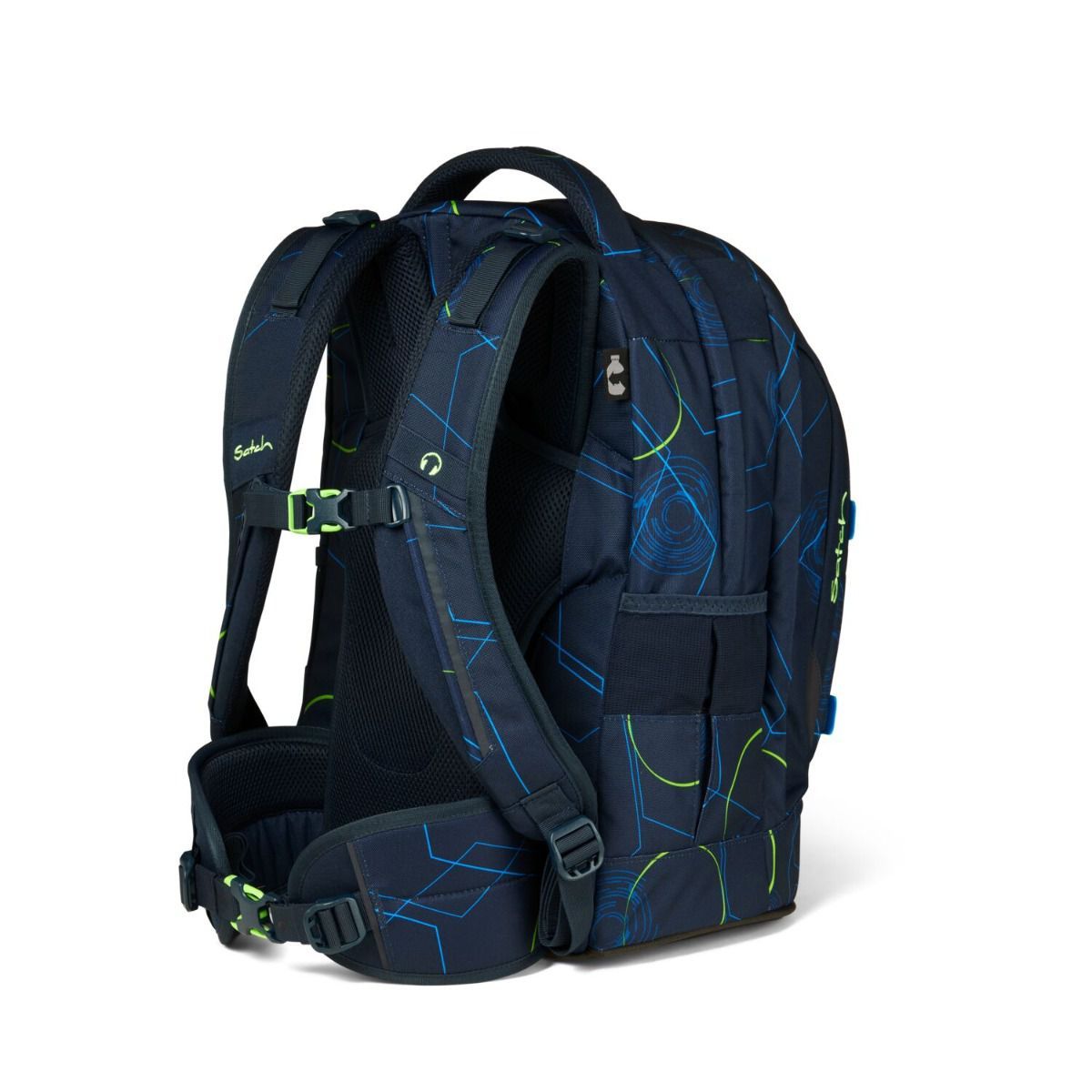 Satch Pack Blue Tech Schulrucksack