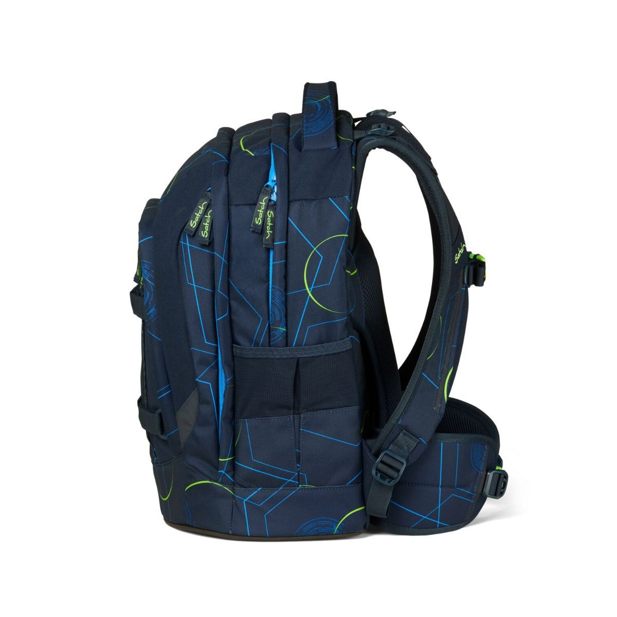 Satch Pack Blue Tech Schulrucksack