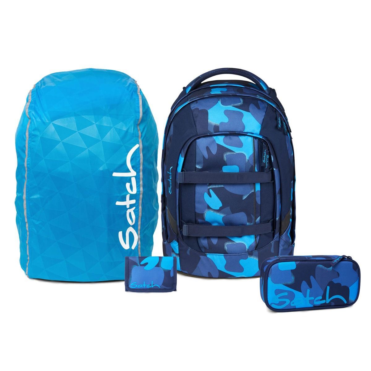 Satch Pack Troublemaker Streetwalk Edition Schulrucksack Set 4tlg.