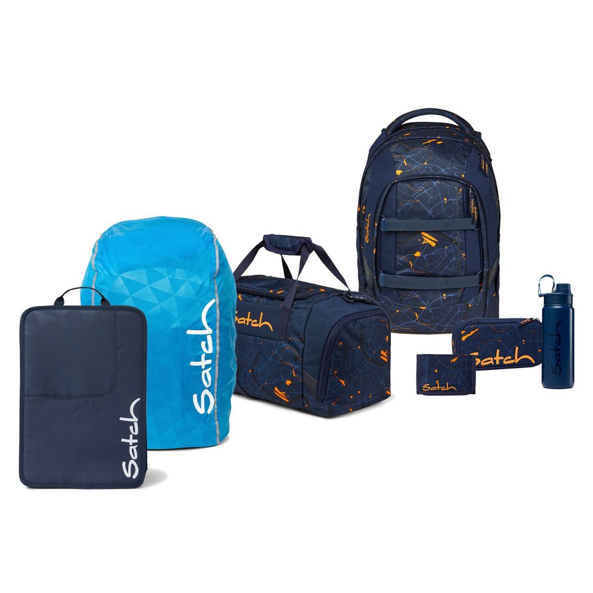 Satch Pack Urban Journey Kollektor Edition Schulrucksack Set 7tlg.