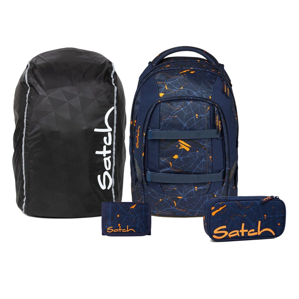 Satch Pack Urban Journey Streetwalk Edition Schulrucksack Set 4tlg.