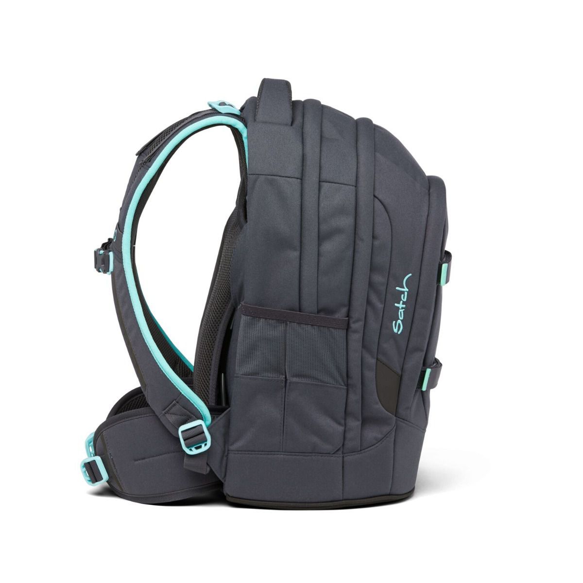 Satch Pack Mint Phantom Schulrucksack Set 3tlg.