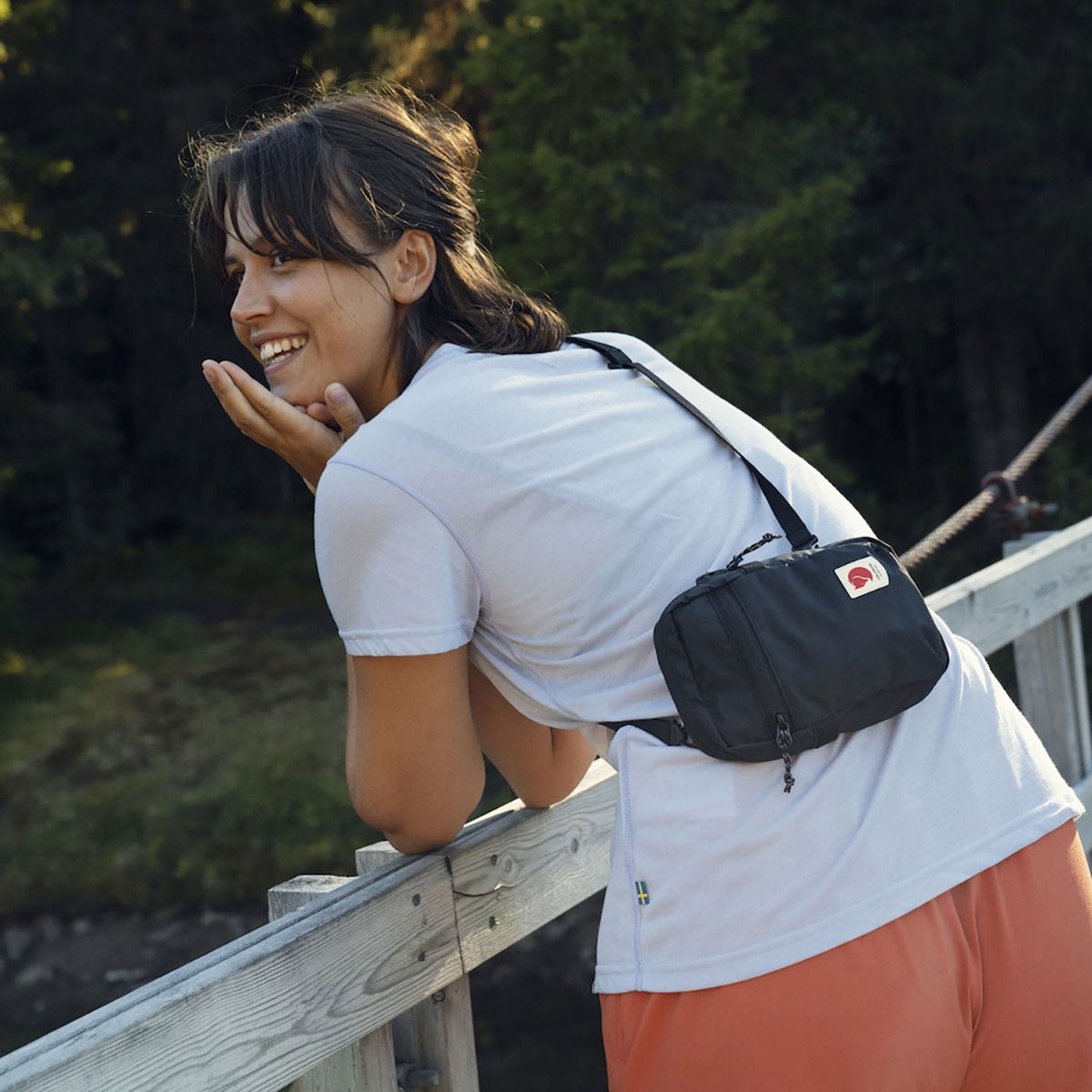 Fjällräven High Coast Pocket Shark Grey Umhängetasche