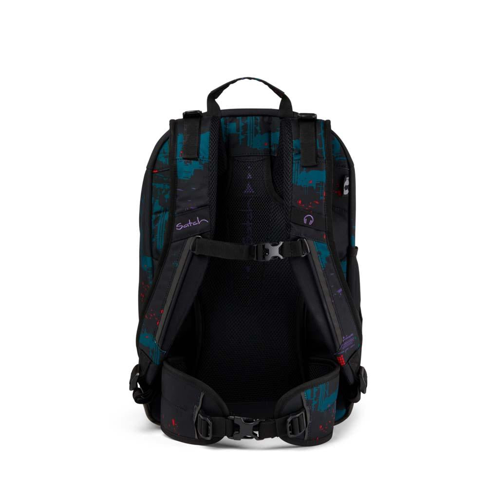 Satch Air Night Vision Schulrucksack Set 3tlg.