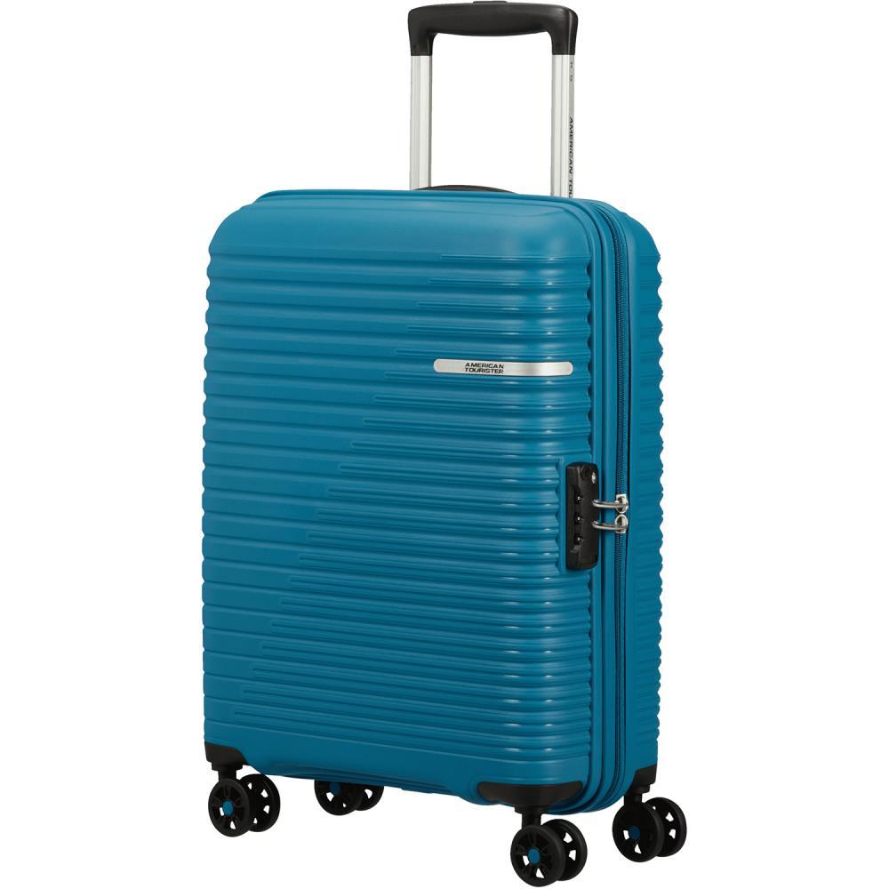 American Tourister Liftoff Surf Teal 4-Rollen S 55cm