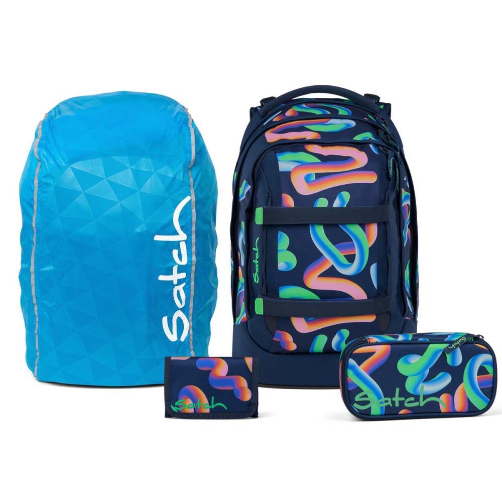 Satch Pack Crazy Twist Streetwalk Edition Schulrucksack Set 4tlg.