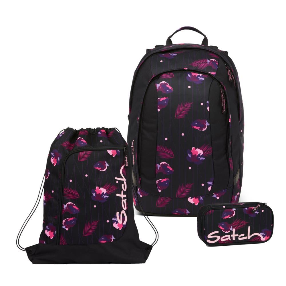 Satch Air Mystic Nights Schulrucksack Set 3tlg.