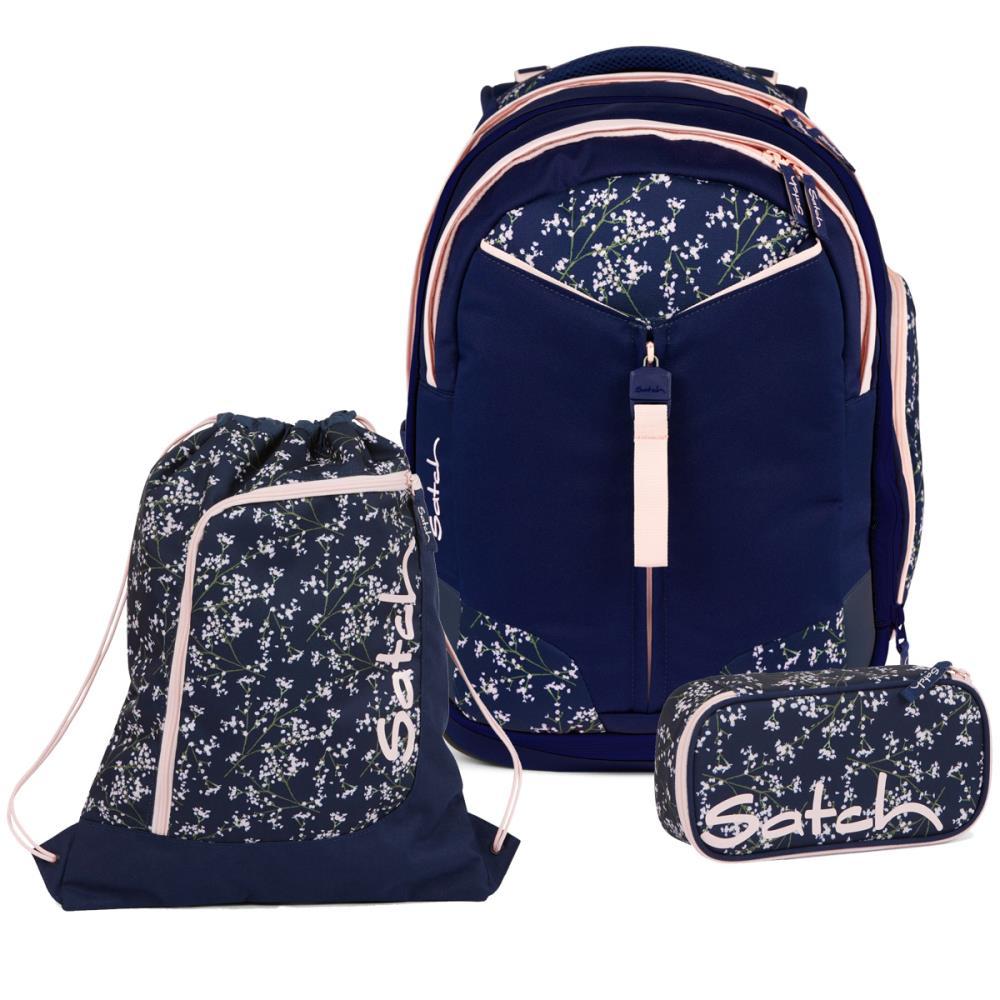 Satch Match Bloomy Breeze Schulrucksack Set 3tlg.