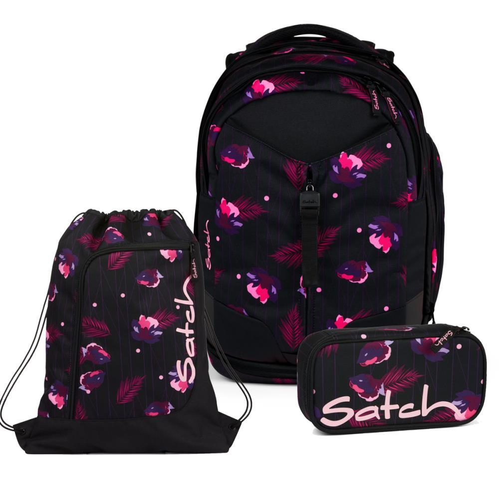 Satch Match Mystic Nights Schulrucksack Set 3tlg.