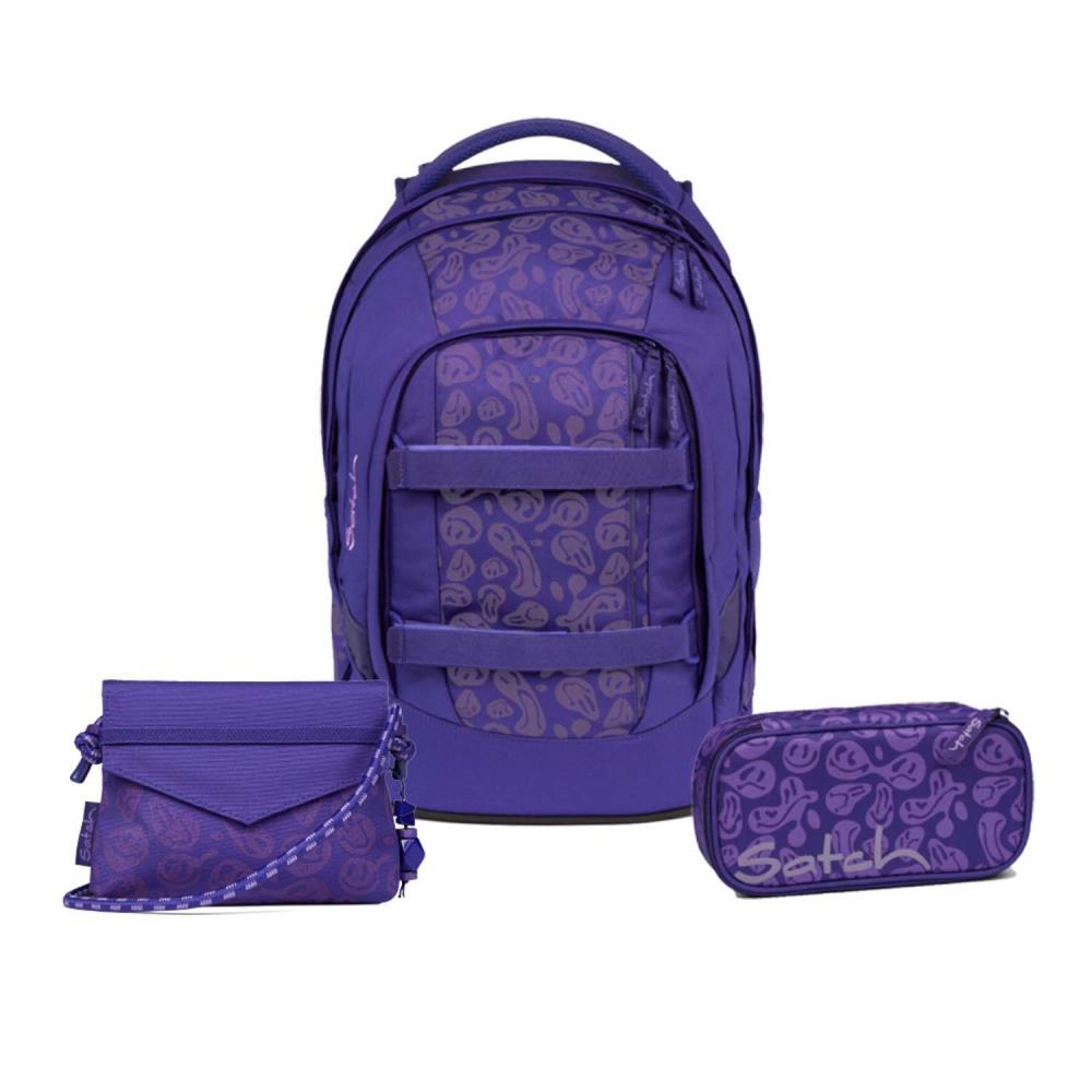 Satch Pack Bright Faces Beauty and the School Schulrucksack Set 3tlg.