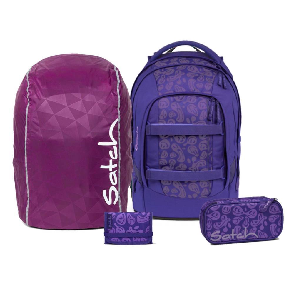 Satch Pack Bright Faces Streetwalk Edition Schulrucksack Set 4tlg.