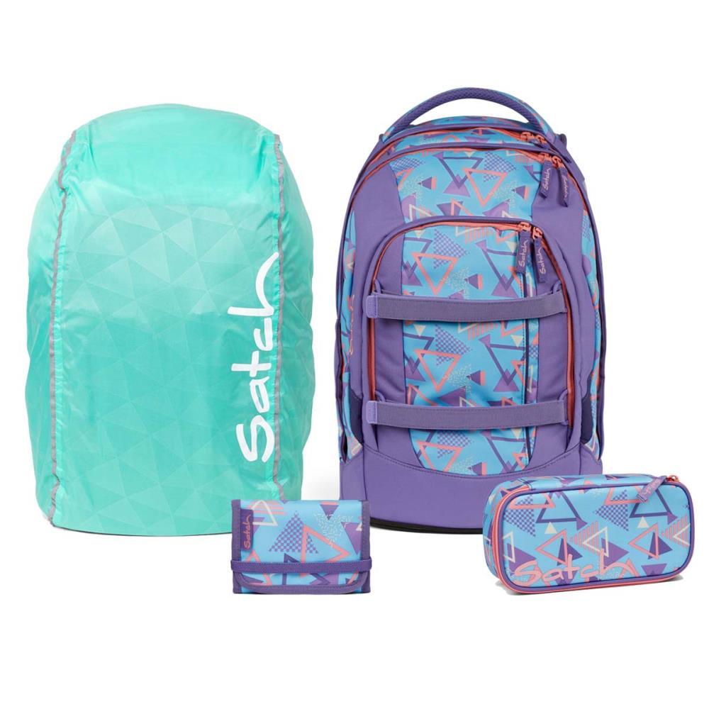 Satch Pack 80s Dance Streetwalk Edition Schulrucksack Set 4tlg.