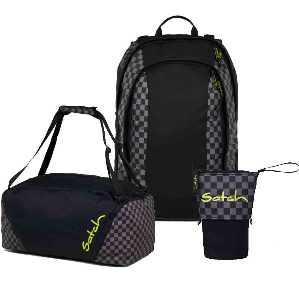 Satch Air Dark Skate Pencil Slider Edition Schulrucksack Set 3tlg.