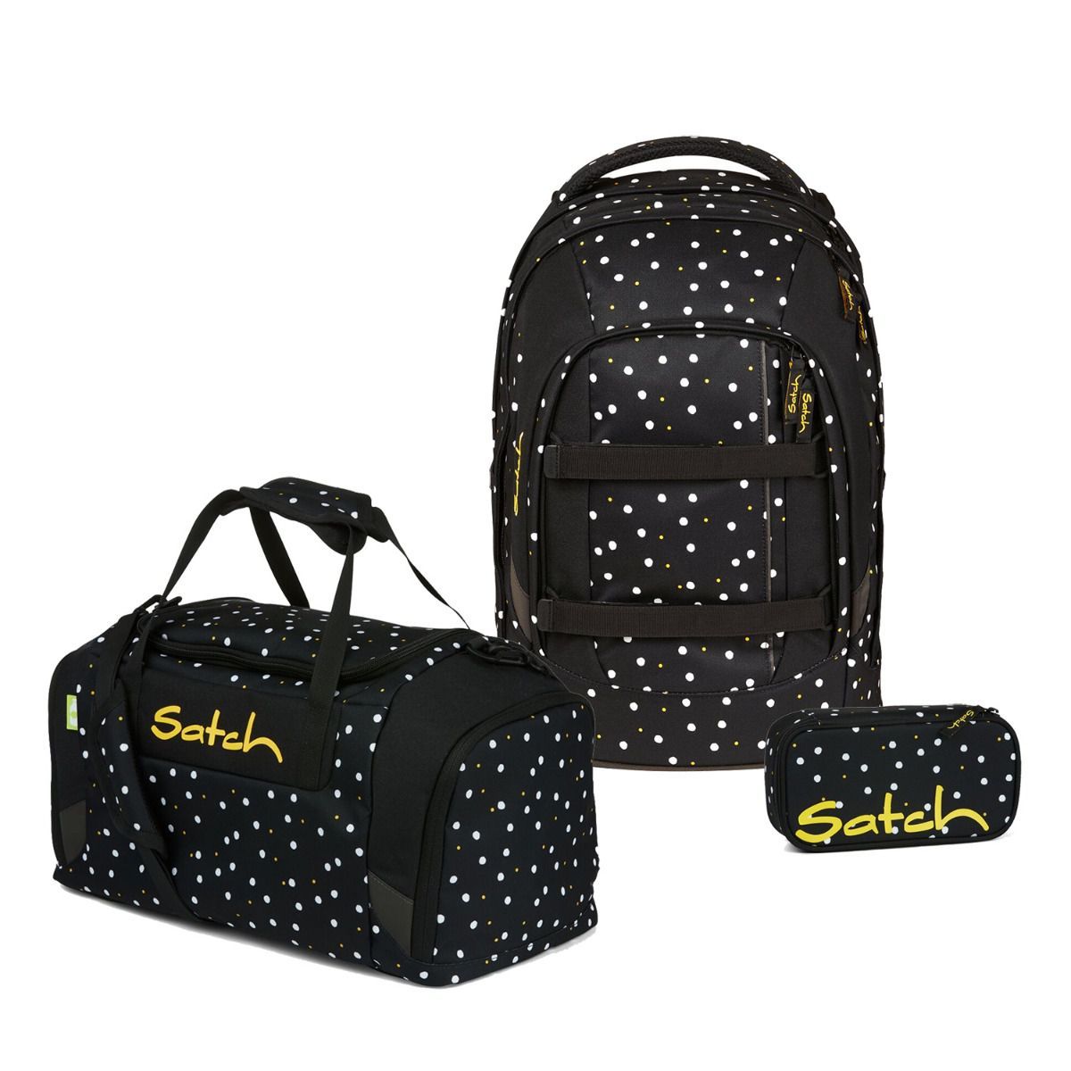 Satch Pack Lazy Daisy Schulrucksack Set 3tlg.