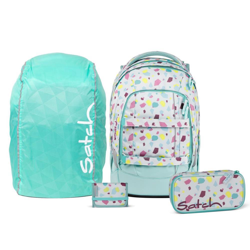 Satch Pack Dreamy Mosaic Streetwalk Edition Schulrucksack Set 4tlg.