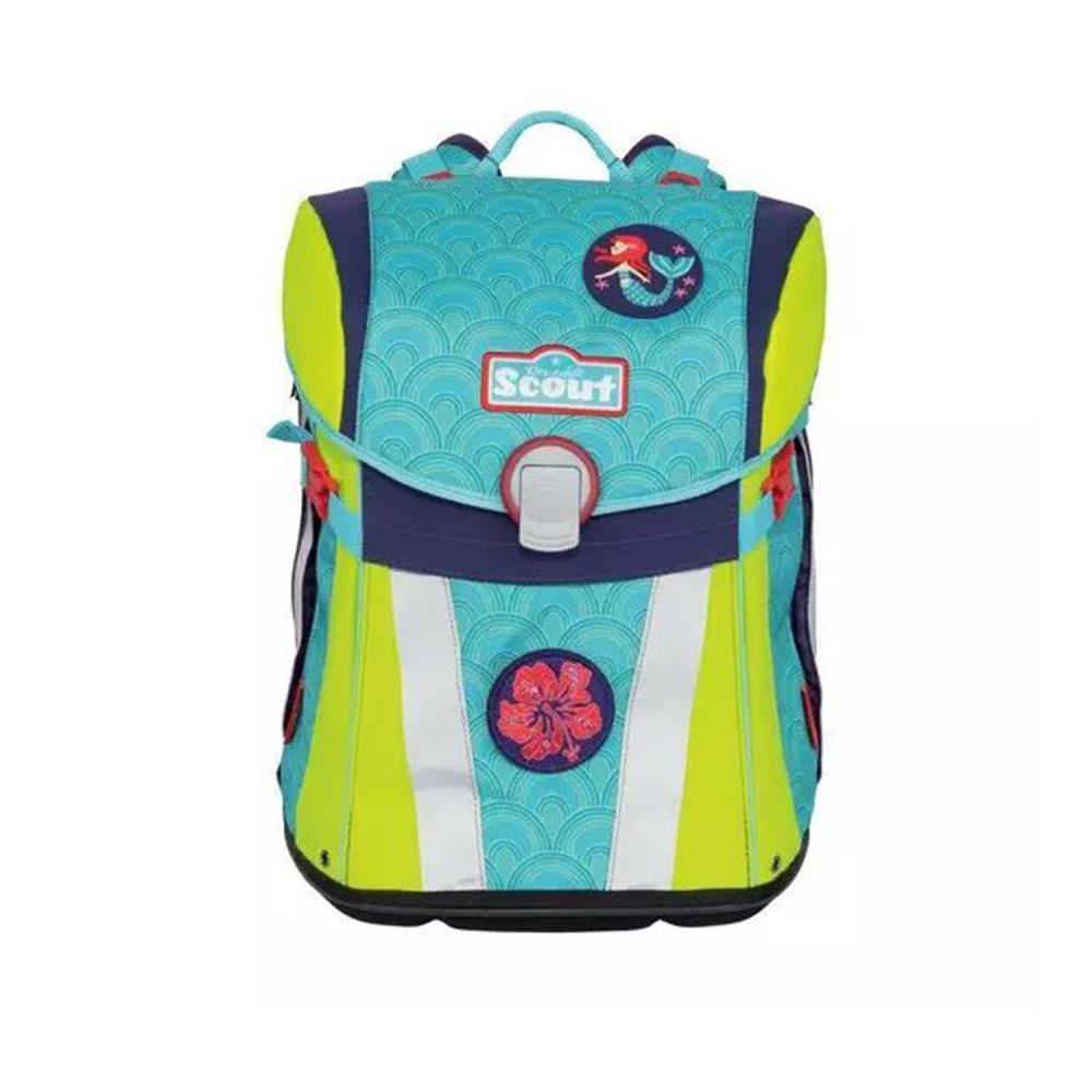 Scout Sunny DIN Funny Snaps Wellenspiel Schulrucksack Set 4tlg.