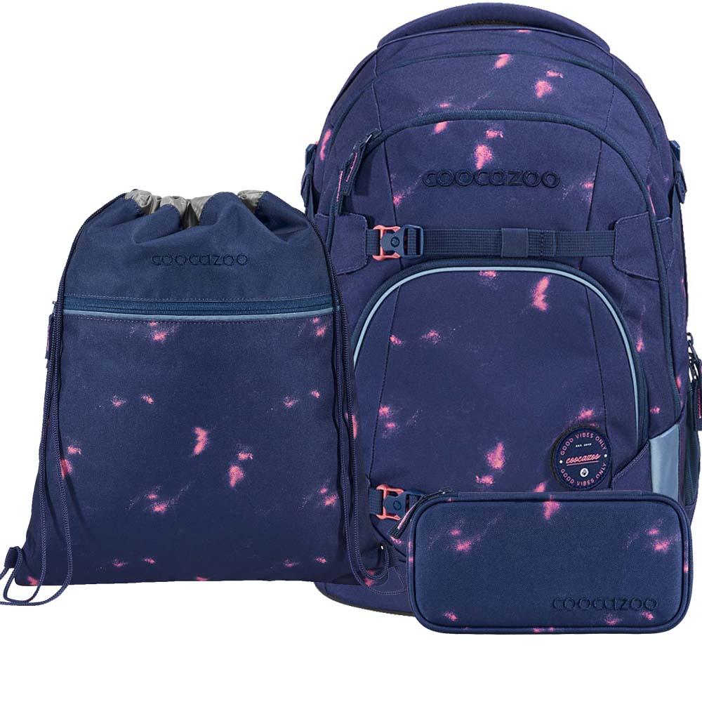 Coocazoo Mate Arctic Midnight Schulrucksack Set 3tlg.