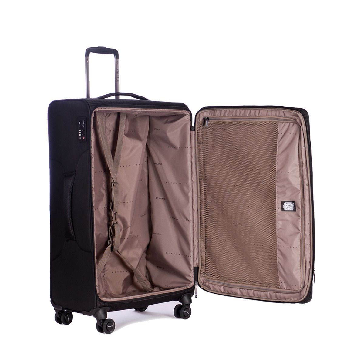 Stratic Mix Black 4-Rollen Trolley L 75cm