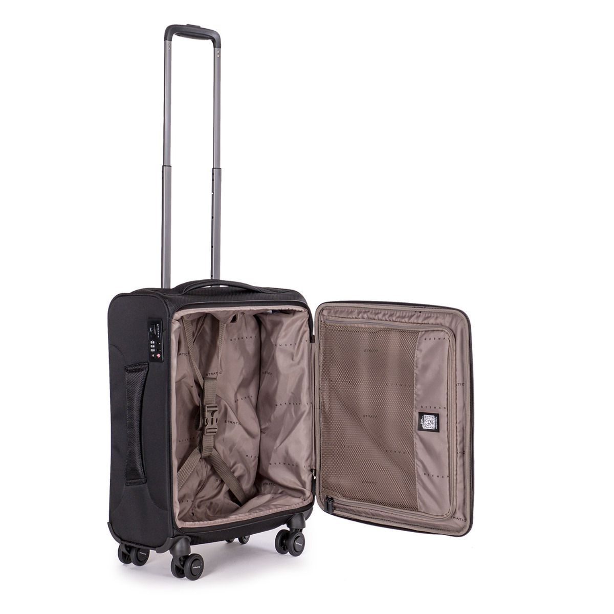 Stratic Mix Black 4-Rollen Trolley S 55cm