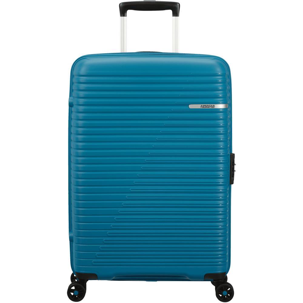 American Tourister Liftoff Surf Teal 4-Rollen L 79cm